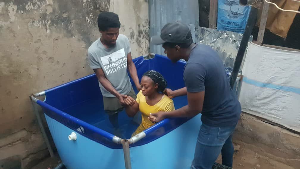 JGLM Africa LifeTeams baptism
